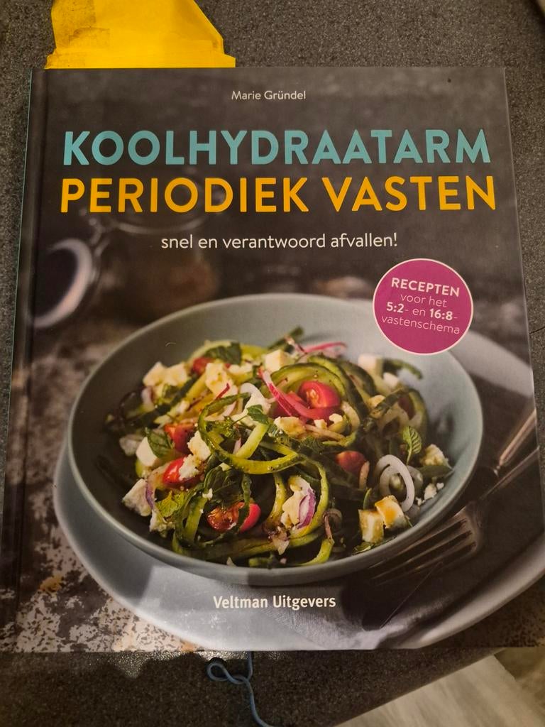 Koolhydraatarm Periodiek Vasten kookboek, Boeken, Ophalen of Verzenden