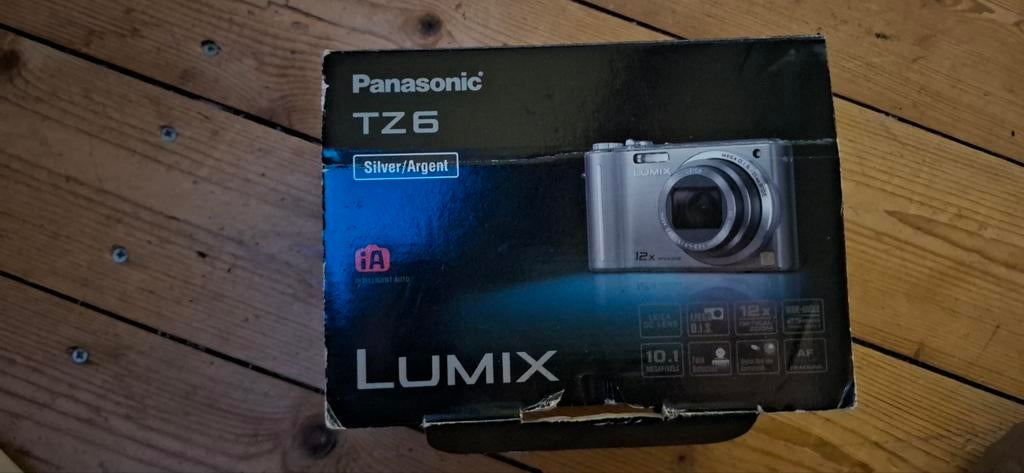Panasonic Lumix TZ6 Digitale Camera - Zilver/Argent, Audio, Tv en Foto, Fotocamera's Digitaal, Zo goed als nieuw, Compact, Overige Merken