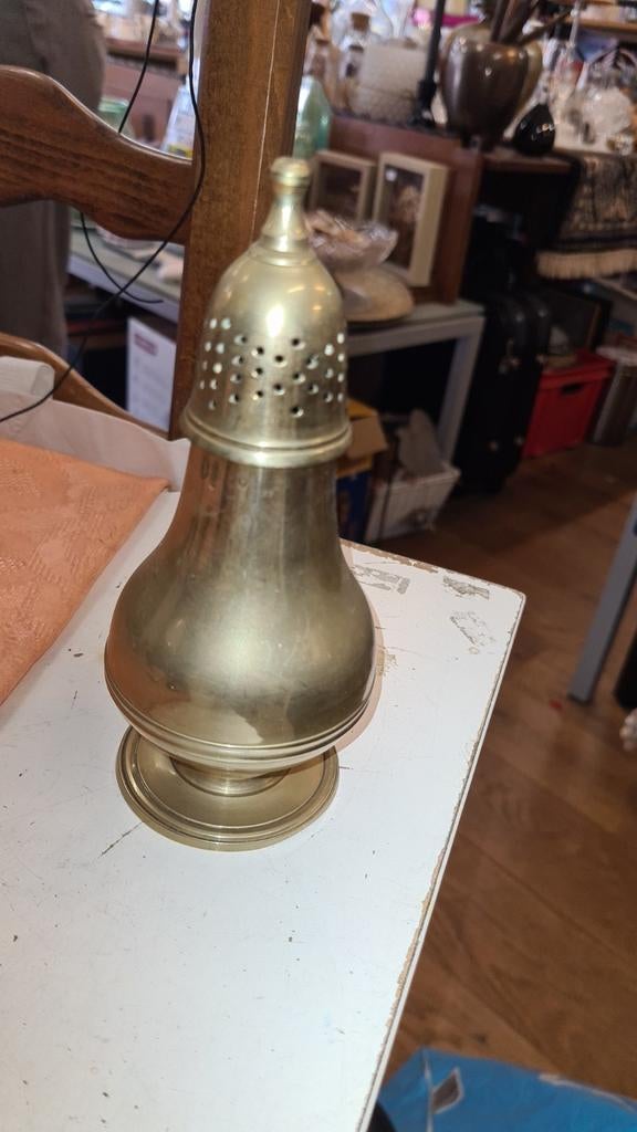 Verzilverde vintage suiker strooier, Antiek en Kunst, Ophalen of Verzenden