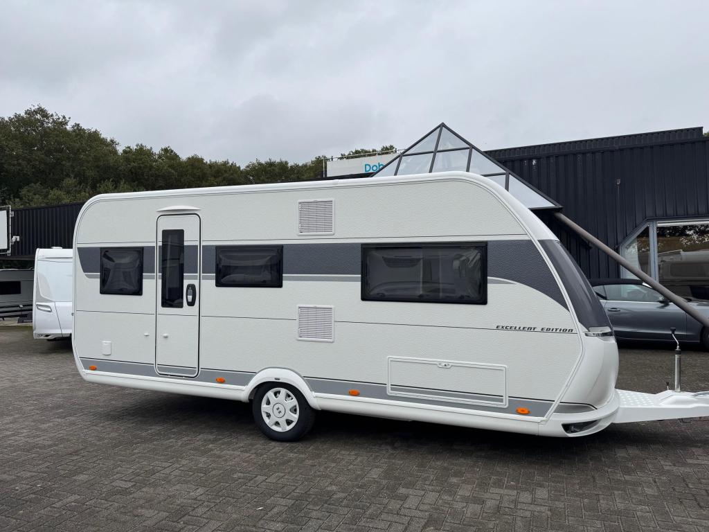 Hobby Excellent Edition 495 UL 2026 | Enkele bedden, Caravans en Kamperen, Caravans, Schokbreker, Rondzit, Hobby, Bedrijf