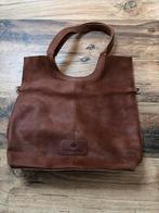 MicMac Bruine Leren Handtas, nieuw!!, Ophalen of Verzenden, Nieuw, Bruin, Handtas