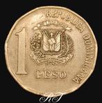Dominicaanse Republiek 2000 1 PESO munt met 11 zijdige vorm., Ophalen of Verzenden, Noord-Amerika, Losse munt