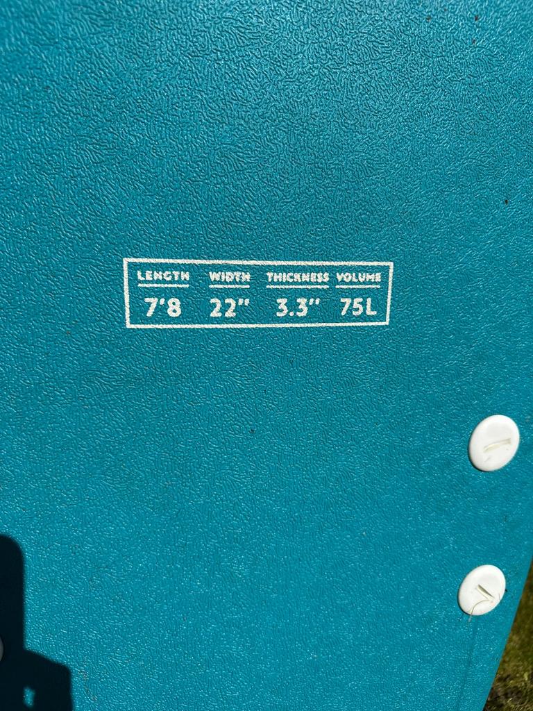 surfboard, Perfect voor beginners!, Watersport en Boten, Golfsurfen, Ophalen, Zo goed als nieuw, Funboard, Met vinnen