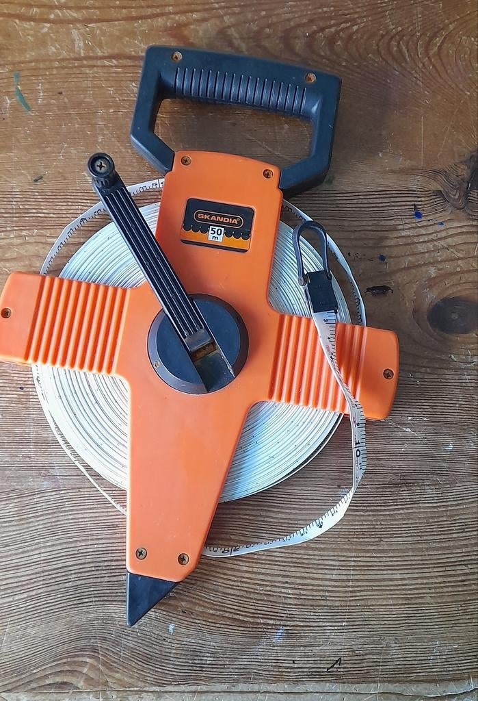 Skandia meetlint 50 meter, Ophalen of Verzenden