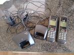 Gigaset, huistelefoons zwart zie foto, Ophalen of Verzenden, Zo goed als nieuw, 2 handsets