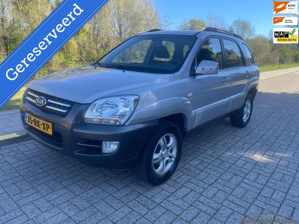 Kia Sportage 2.0 CVT DB-riem verv/Historie/Airco/APK nw, 1442 kg, Gebruikt, Origineel Nederlands, Handgeschakeld