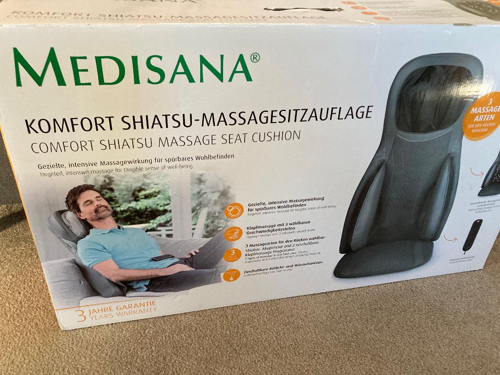 Medisana MC 826 | Shiatsu acupressuur massagekussen, Sport en Fitness, Massageproducten, Ophalen of Verzenden, Zo goed als nieuw