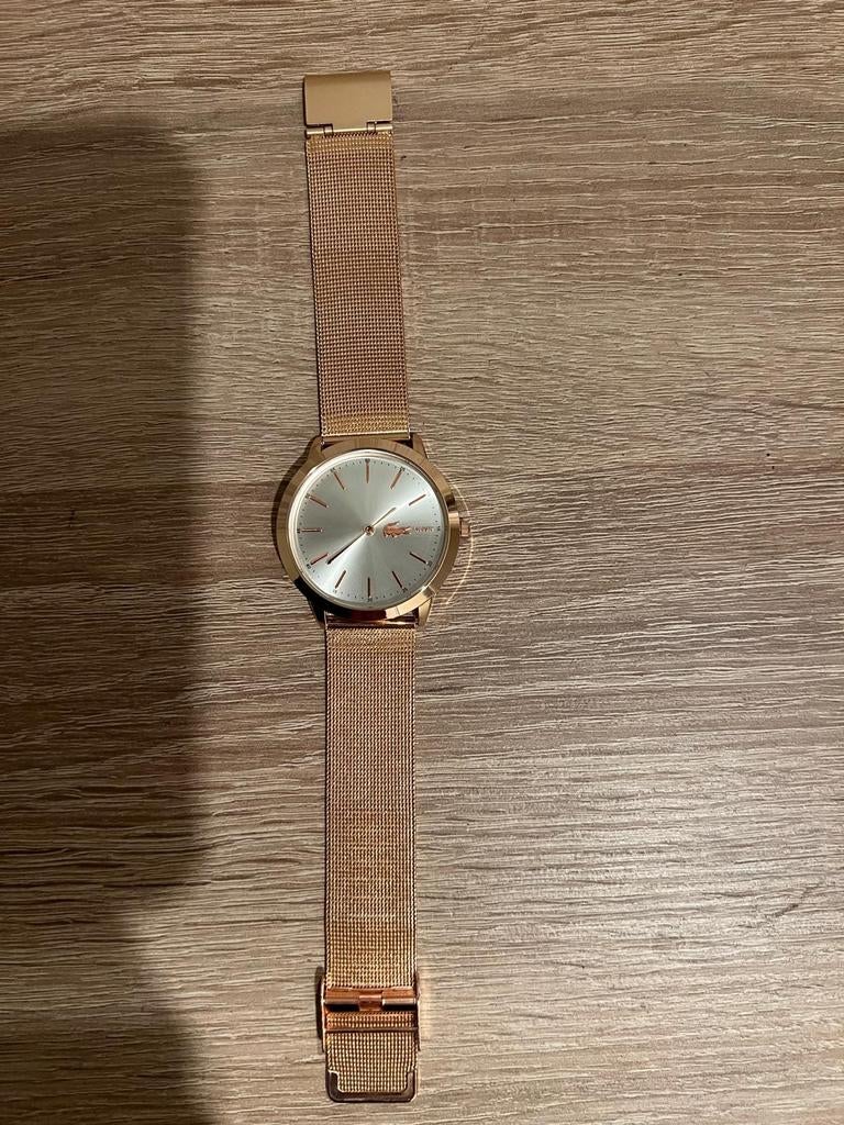 Lacoste Dames Horloge Roségoud, Overige merken, Staal, Staal, Polshorloge