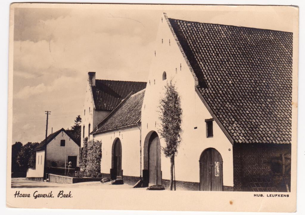 Beek Hoeve Gemerik - Foto Hub Leufkens - 1944, Verzenden, 1940 tot 1960, Gelopen, Limburg