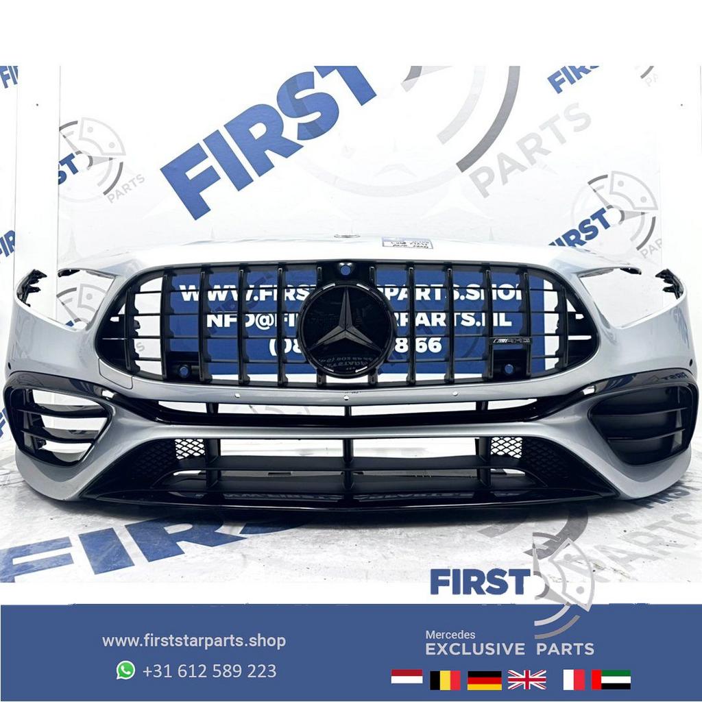 W177 A45 BUMPER A KLASSE 2025 A45S AMG VOORBUMPER FACELIFT C, Gebruikt, -, Voor, Ophalen of Verzenden