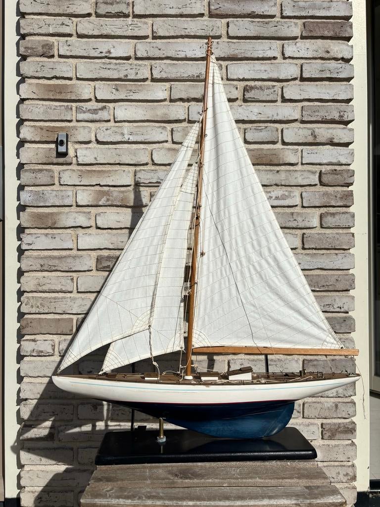 Mooi zeilboot model, Hobby en Vrije tijd, Modelbouw | Boten en Schepen, Ophalen, Gebruikt, Groter dan 1:32, Overige merken