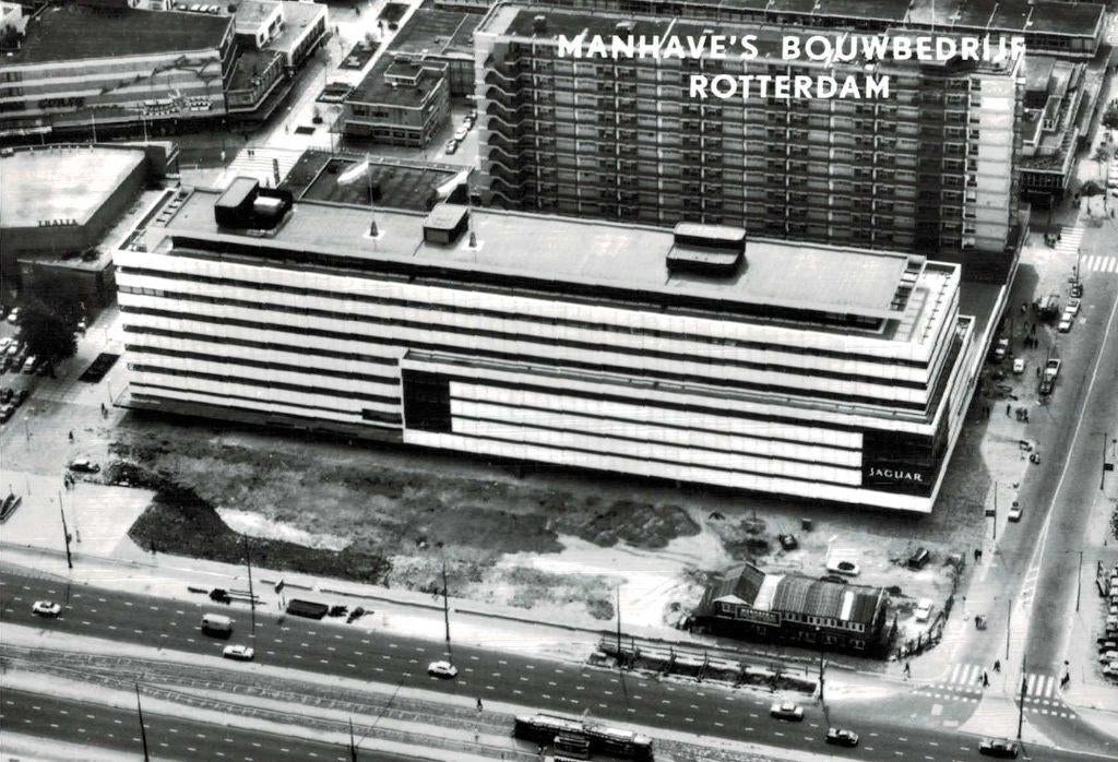 1969 ROTTERDAM Manhave's Bouwbedrijf Weena, Verzamelen, Verzenden, 1960 tot 1980, Ongelopen, Zuid-Holland