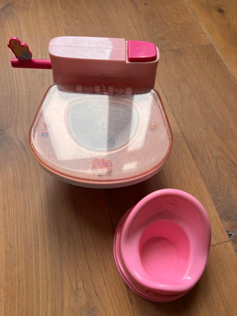 BABY born Interactieve wc + potje, Kinderen en Baby's, Ophalen of Verzenden, Zo goed als nieuw, Babypop