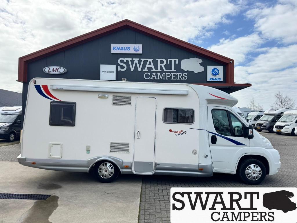 Orangecamp Sea, Fiat Ducato 130 pk Fransbed, Caravans en Kamperen, Campers, Overige merken, Standaard zit, Ringverwarming, Fiat