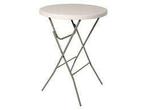 Statafels Huren  Hoge tafel  high table standing table, Ophalen, Zo goed als nieuw, Overige