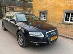Audi A6 Avant 3.2 FSI quattro Full Option (leer, trekhaak), Auto's, Automaat, Beige, 1715 kg, Blauw