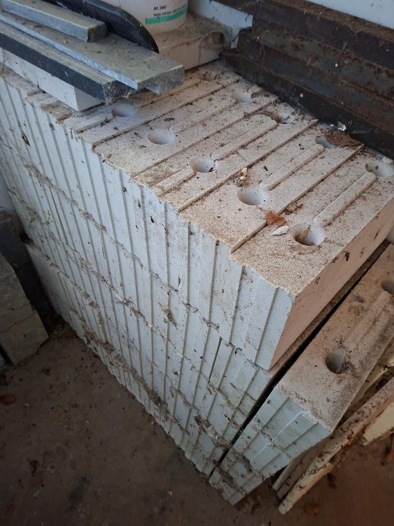 kalkzandsteenblokken, Doe-het-zelf en Verbouw, Metselstenen, Ophalen, Nieuw, Kalkzandstenen