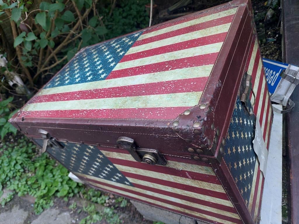 Amerika  kist, Huis en Inrichting, Woonaccessoires | Kisten, Ophalen, Minder dan 50 cm, Gebruikt, 50 tot 100 cm
