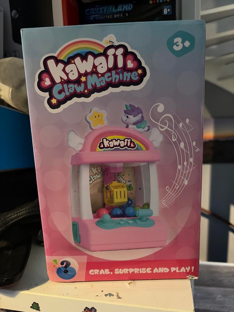 Nieuwe Kawaii Grijpmachine - Crab, Surprise and Play!, Kinderen en Baby's, Speelgoed | Overig, Ophalen of Verzenden, Nieuw, Jongen of Meisje