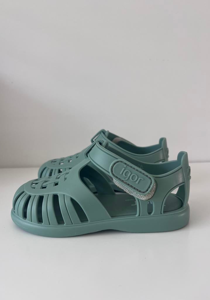 Waterschoen Igor maat 24 groen, Ophalen of Verzenden, Gebruikt, Jongetje of Meisje, Schoentjes