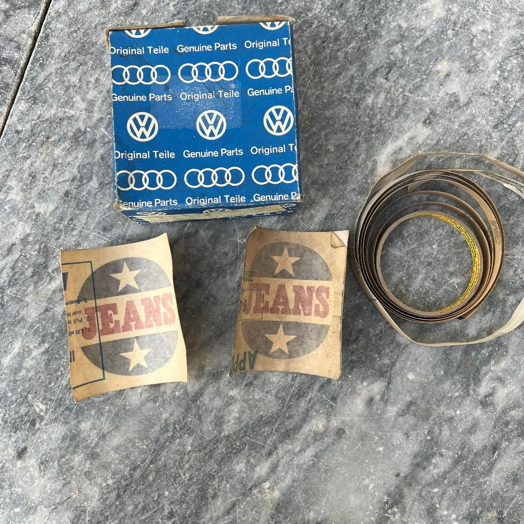 VW Beetle NOS Decal set JEANS striping 861092525, Ophalen of Verzenden, Gebruikt