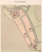 Stavoren. Minuutkaart van de stad door Jacob van Deventer, Ophalen of Verzenden