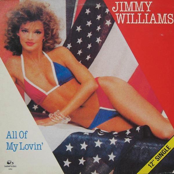 12" Maxi Single (1983) Jimmy Williams - Al of my Lovin', Cd's en Dvd's, Vinyl Singles, Gebruikt, Maxi-single, Dance, 12 inch, Ophalen of Verzenden