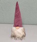 Gnoom kerstmis kabouter met puntmuts en baard 27cm hoog, Ophalen of Verzenden, Zo goed als nieuw, H, H