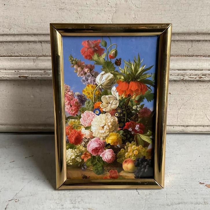 Sale metalen goudkleurig lijstje *tres belle*, Audio, Tv en Foto, Fotografie | Fotolijsten, Nieuw, Ophalen of Verzenden