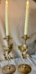 Engeltjes kandekaars, Ophalen of Verzenden, Overige materialen