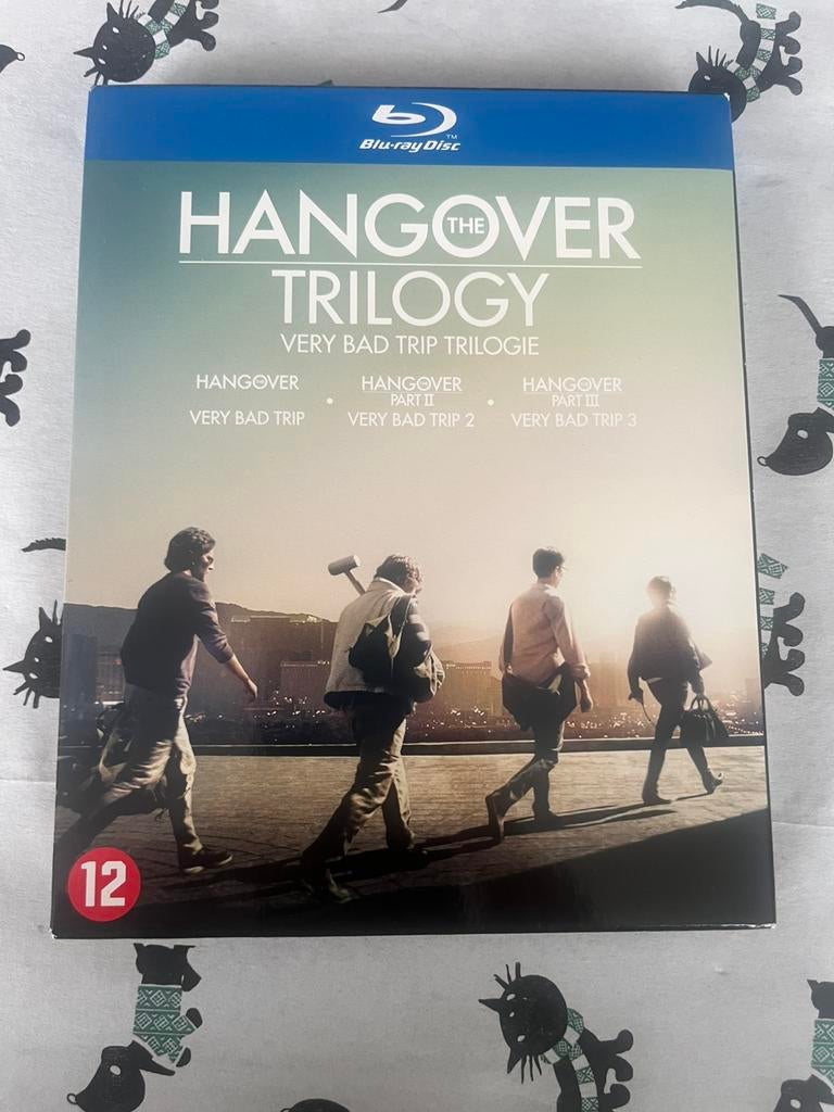 The Hangover Trilogy blu-ray, Ophalen of Verzenden, Zo goed als nieuw, Humor en Cabaret, Boxset