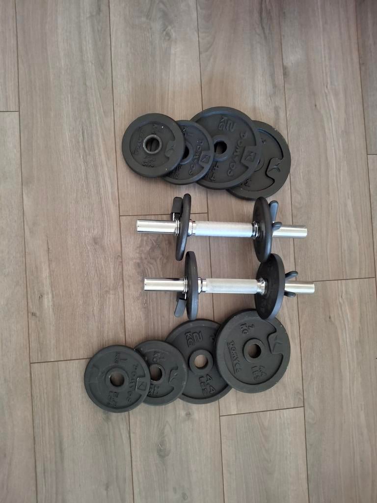 Dumbbell set met gewichten, Ophalen