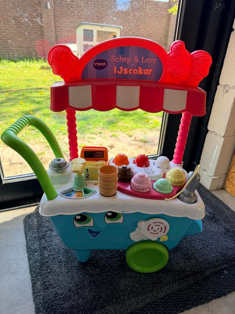Vtech Schep & Leer IJscokar - Goede staat, Ophalen, Gebruikt, Overige typen, Met licht