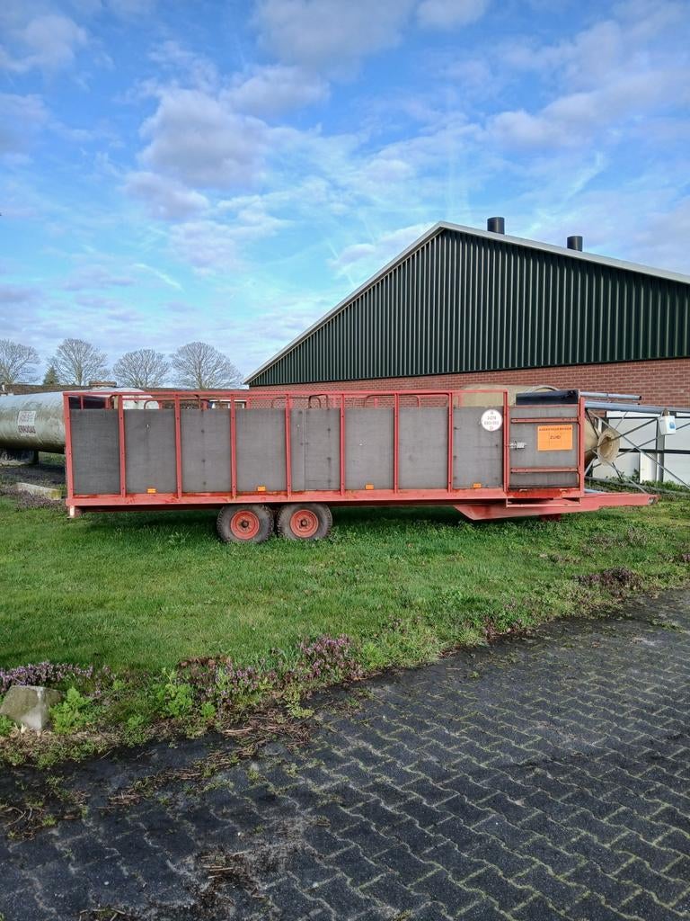 Landbouw aanhanger  veewagen, Dieren en Toebehoren, Ophalen