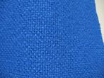 Kvadrat Hallingdal 65 750; hard blauw; restant meubelstof, Wol, Blauw, 120 cm of meer, Nieuw