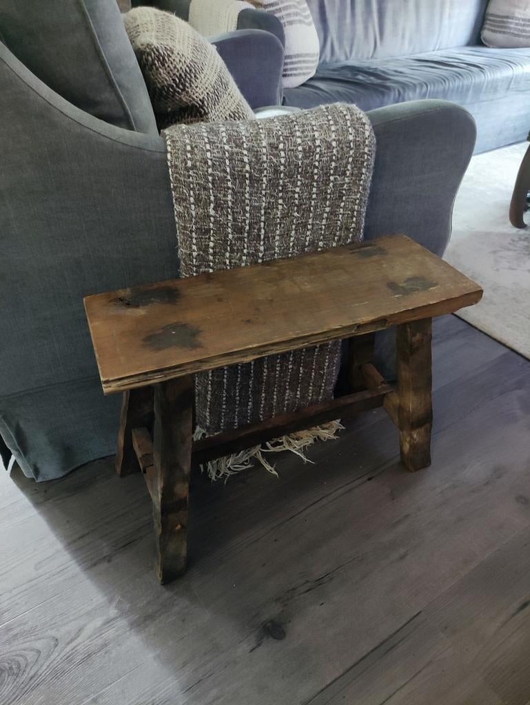 Aura peeperkorn krukje, Huis en Inrichting, Krukjes, Ophalen, Hout