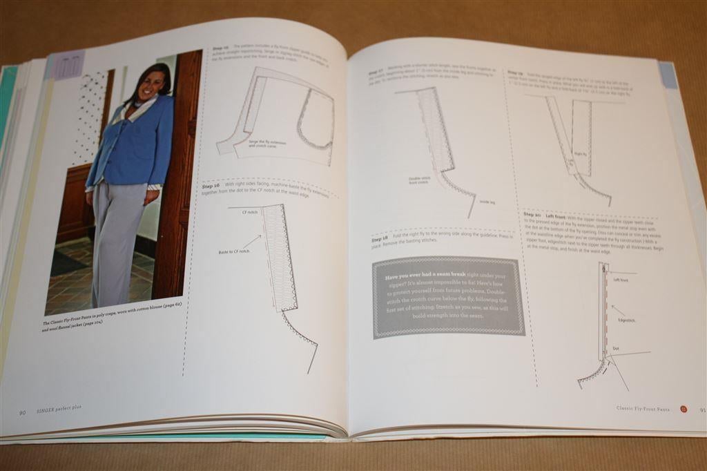 Singer perfect plus. Naai-mode voor grote en kleine maten., Boeken, Hobby en Vrije tijd, Ophalen of Verzenden, Gelezen, Borduren en Naaien