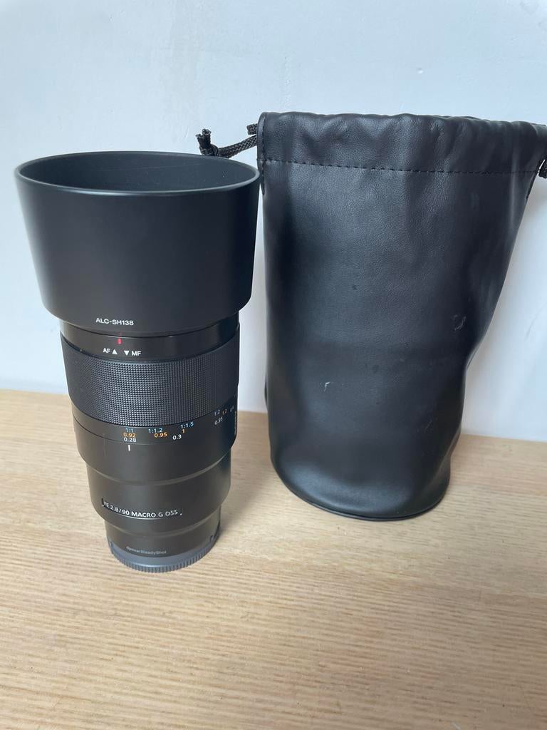 Sony FE 90mm F2.8 G Macro OSS, Audio, Tv en Foto, Fotografie | Lenzen en Objectieven, Ophalen of Verzenden, Zo goed als nieuw