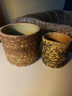 2x BERKENBAST pot- Chamotte pottery, Ophalen of Verzenden