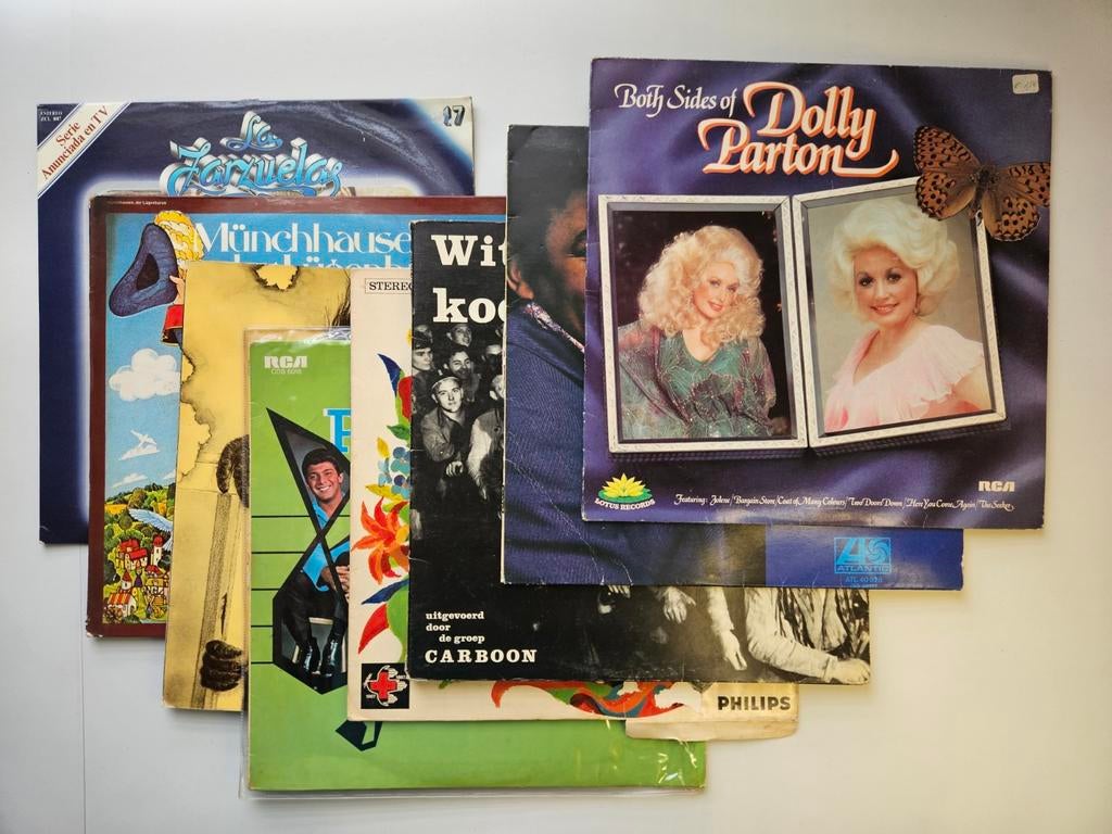 Diverse LPs en Singles, Ophalen of Verzenden, Gebruikt, Overige formaten