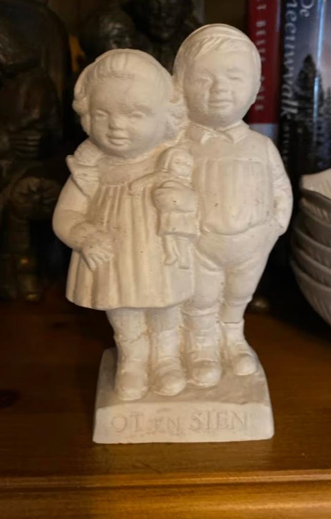 vintage beeldje van Ot en Sien, Ophalen of Verzenden, Zo goed als nieuw, Mens