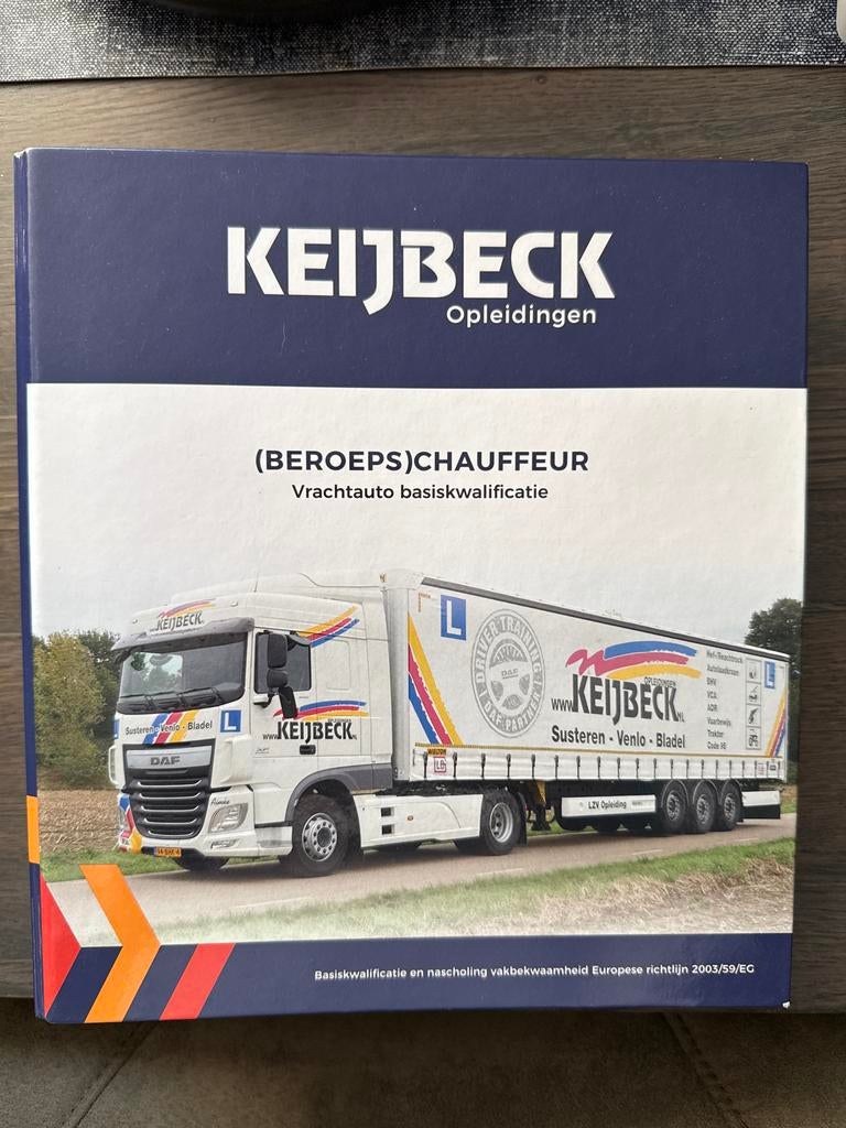 Keijbeck Opleidingen Beroepschauffeur Basiskwalificatie, Boeken, Ophalen of Verzenden, Gamma, Nieuw, Overige niveaus
