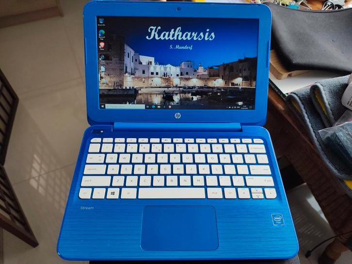 HP Stream 11 laptop met Windows 10 Tiny, Computers en Software, Windows Laptops, Ophalen of Verzenden