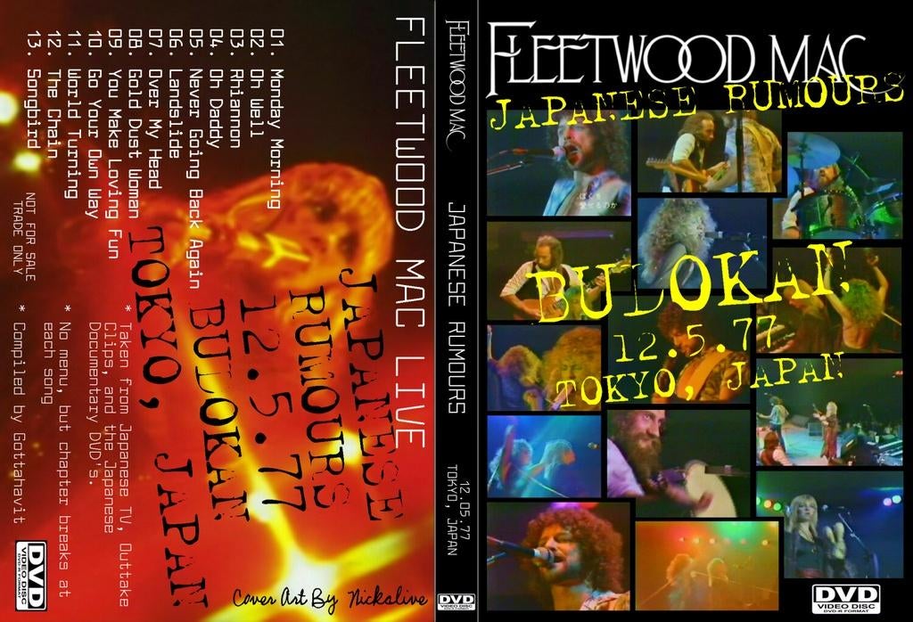Fleetwood Mac live in Toyko  1977, Cd's en Dvd's, Dvd's | Muziek en Concerten, Alle leeftijden, Verzenden, Nieuw in verpakking