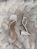 Witte hakjes, Schoenen met lage hakken, Wit, Nieuw, Ophalen of Verzenden