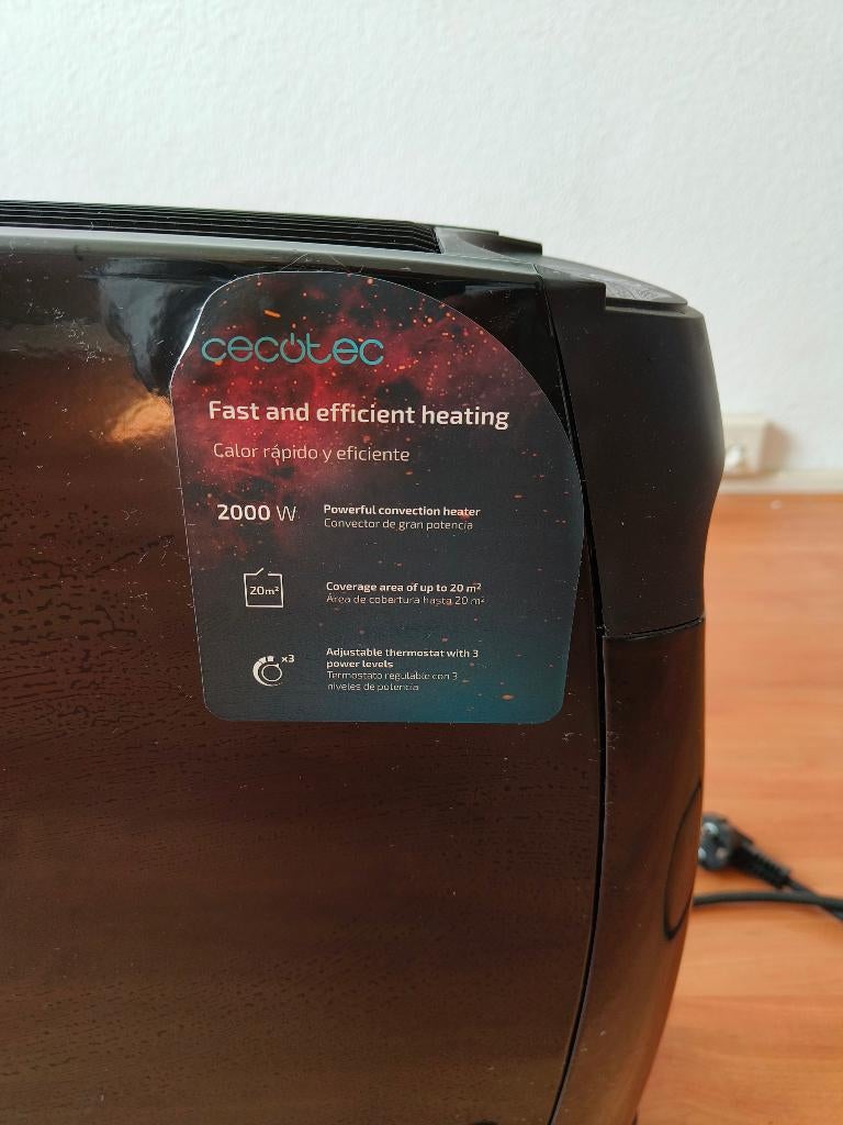 Elektrische kachel, Huis en Inrichting, Kachels, Ophalen, Overige soorten, Elektrisch, Zo goed als nieuw