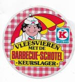 So344 sticker vleesvieren met de keurslager, Ophalen of Verzenden, Zo goed als nieuw, Sticker