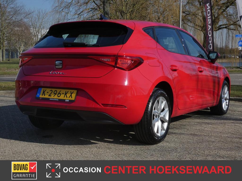 SEAT Leon 1.0 TSI Business Pack | Navigatie | Carplay | Pdc, Keurmerk '100% Onderhouden', 12 maanden, Stof, Gebruikt