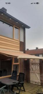 Elektrisch zonnescherm Brustor - 3.10m breed, 2.35m uitval, Tuin en Terras, Zonneschermen, Ophalen, Gebruikt, Elektrisch, 150 tot 300 cm