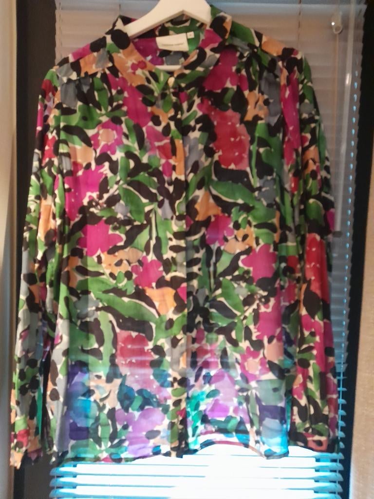 Fabienne chapot blouse izgs maat 44, Kleding | Dames, Grote Maten, Verzenden, Zo goed als nieuw, Shirt of Top
